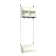 Sonesson BST Kombination B,  Startsektion 2 pladser B 600 mm, hvid – Børnegarderober