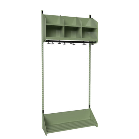 BST Kombination B,  Startsektion 3 pladser B 900 mm, grøn – image 1