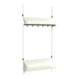 Sonesson BST Kombination F, Startsektion 3 pladser B 900 mm, hvid – Børnegarderober
