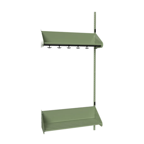 BST Kombination F, Påbygningssektion 3 pladser B 900 mm, grøn – image 1