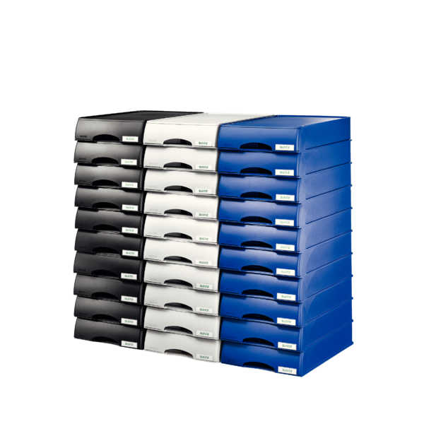 Brevbakke Plus skuffeenhed PS sort