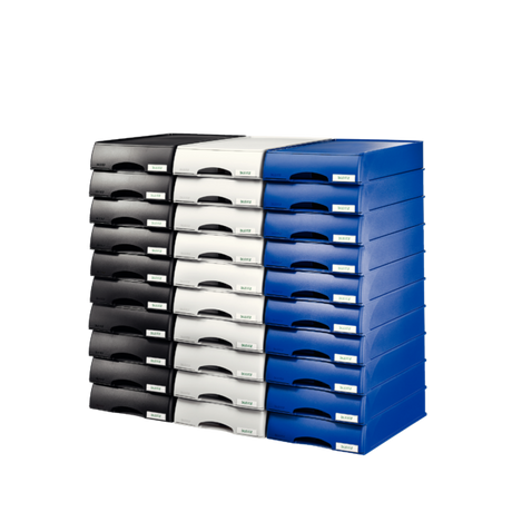 Brevbakke Plus skuffeenhed PS sort