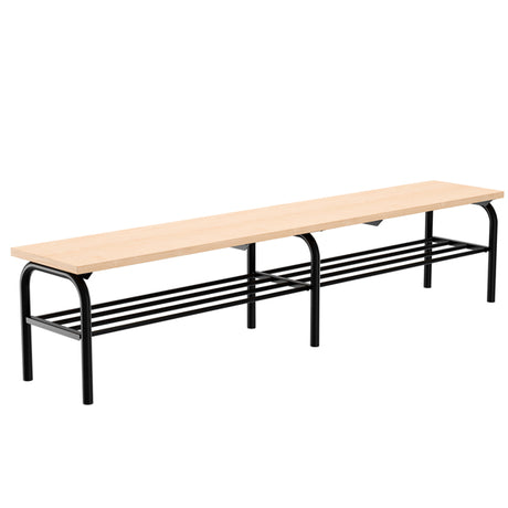 Skohylde til fritstående bænk, bredde 2000 mm – image 2