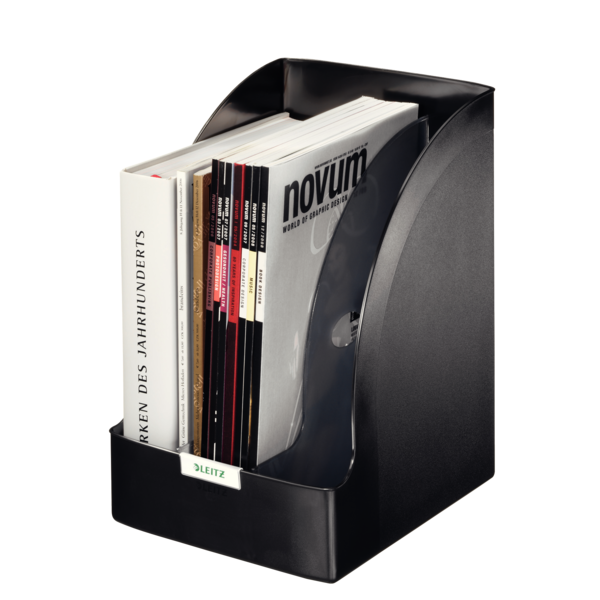 Tidsskriftsamler Plus Jumbo sort