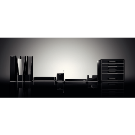 Desk Cube Leitz Dual 4-skuffer sort