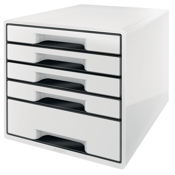 Desk Cube  5-skuffer hvid