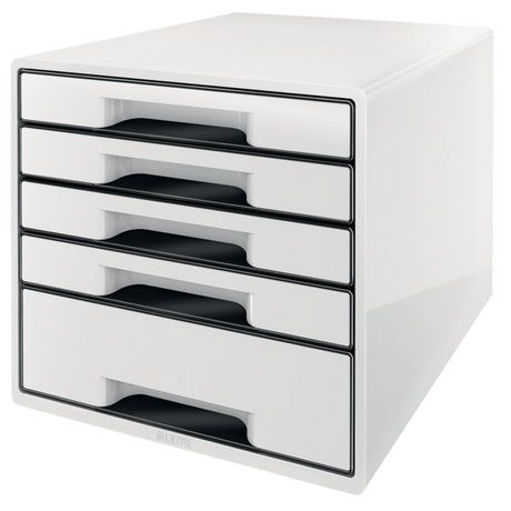 Desk Cube  5-skuffer hvid