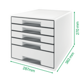 Desk Cube  5-skuffer hvid