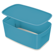 Opbevaringsboks MyBox S m/låg Cosy blå