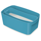Opbevaringsboks MyBox S m/låg Cosy blå