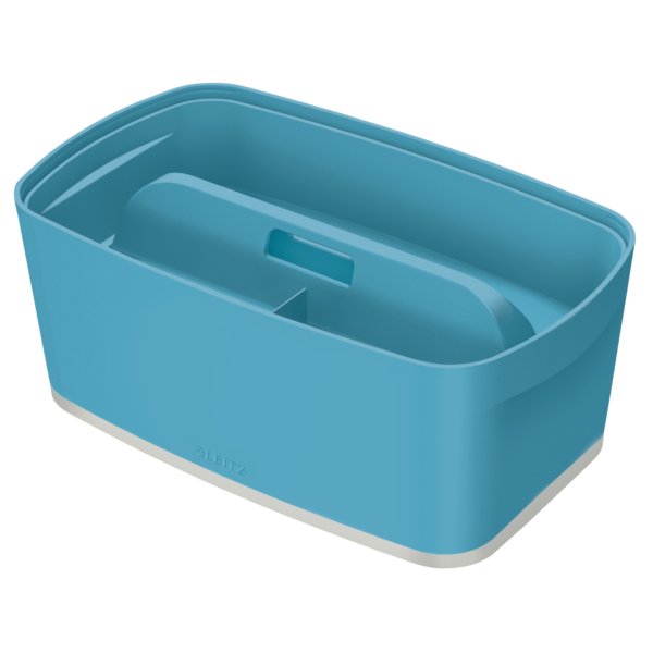 Opbevaringsboks MyBox S m/låg Cosy blå