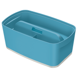 Opbevaringsboks MyBox S m/låg Cosy blå