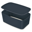 Opbevaringsboks MyBox S m/låg Cosy grå