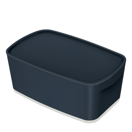 Opbevaringsboks MyBox S m/låg Cosy grå