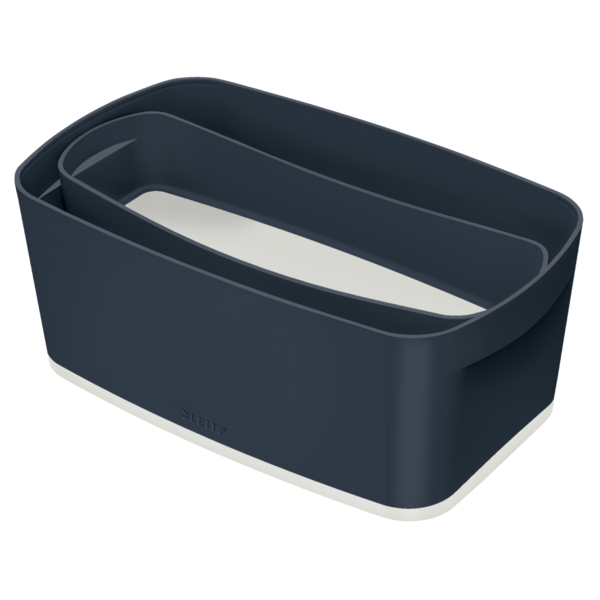 Opbevaringsboks MyBox S m/låg Cosy grå