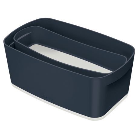 Opbevaringsboks MyBox S m/låg Cosy grå