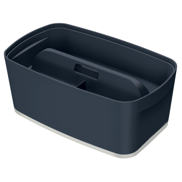 Opbevaringsboks MyBox S m/låg Cosy grå