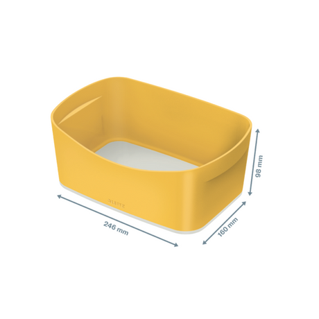 Opbevaringsbakke MyBox Cosy gul