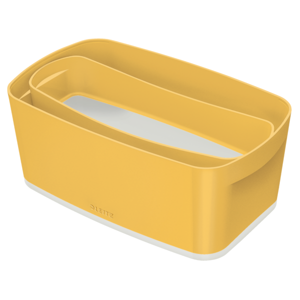 Organiseringsbakke MyBox Cosy gul