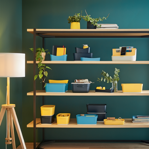 Organiseringsbakke MyBox Cosy gul