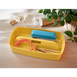Organiseringsbakke m/håndt MyBox Cosy S gul