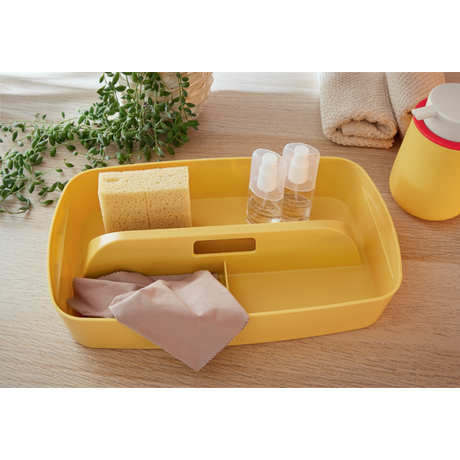 Organiseringsbakke m/håndt MyBox Cosy S gul