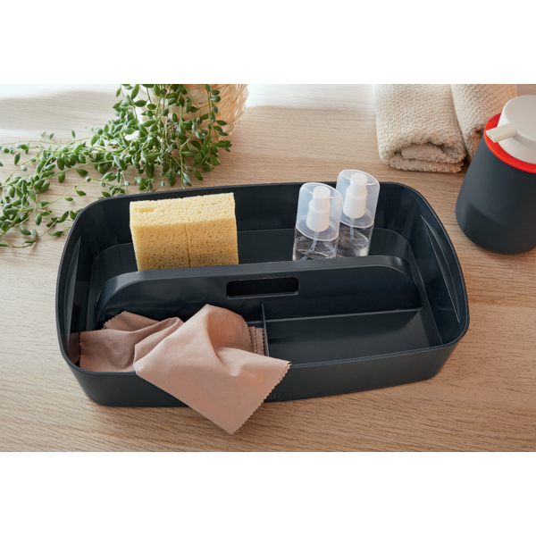 Organiseringsbakke m/håndt MyBox Cosy S grå