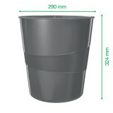 Papirkurv Plus WOW 15L sort