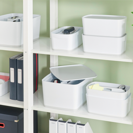 Organiseringsbakke Mybox S hvid
