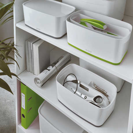Organiseringsbakke Mybox S hvid