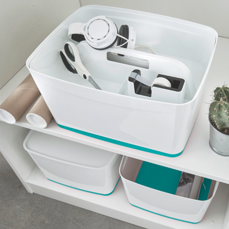Organiseringsbakke Mybox S hvid