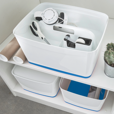 Organiseringsbakke Mybox S hvid
