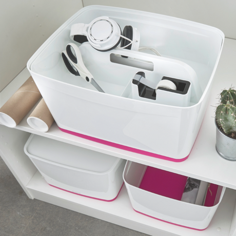 Organiseringsbakke Mybox S hvid