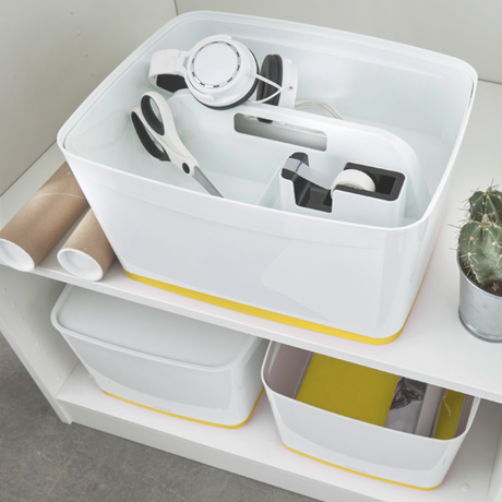 Organiseringsbakke Mybox S hvid
