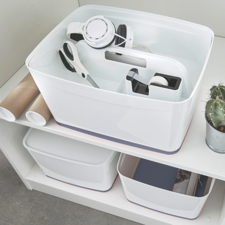 Organiseringsbakke Mybox S hvid