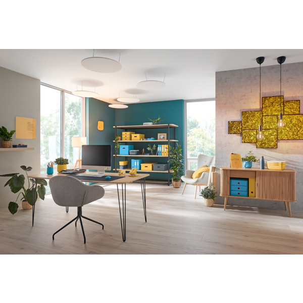 Arkivboks Click & Store Cosy Cube L blå