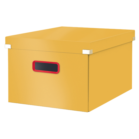 Arkivboks Click & Store Cosy Medium gul