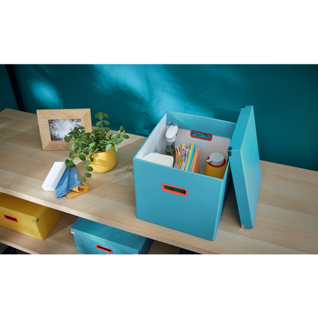 Arkivboks Click & Store Cosy Medium blå