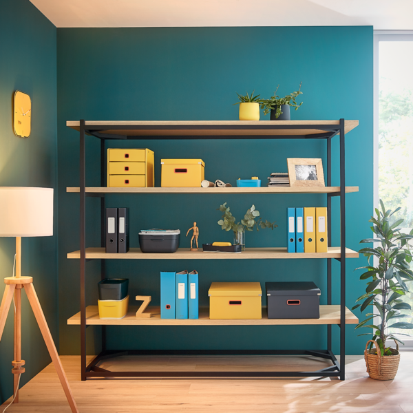 Arkivboks Click & Store Cosy Medium grå