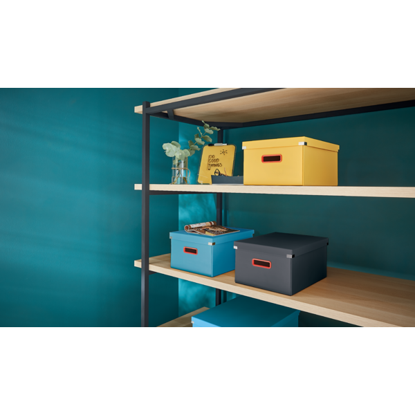 Arkivboks Click & Store Cosy Medium grå