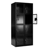 Shoppingskab til butikker og butikscenter 2x400mm med cylinderlås – image 4