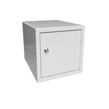 Opbevaringsboks 270x270x350 mm Grå dør, cylinderlås – image 2