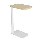 Laptopbord Xakt, Massiv ask, Hvid stel