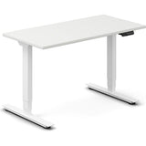 Hæve-sænkebord DNA, Hvid 1200x600mm 2-ben/Hvid – image 2