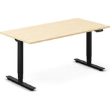 Hæve-sænkebord DNA, Birk 1600x800 mm 2-ben/Sort – image 2