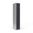 Sonesson Garderobeskab 1x300 mm Lige tag 2-delt søjle Z-dør Antracit dør Cylinderlås – Garderobeskabe (billede 1)