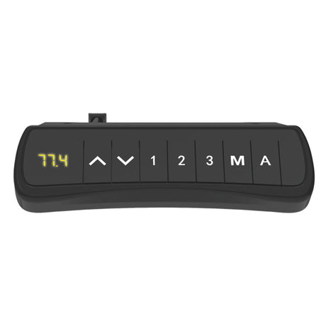 Hæve-sænkebord DNA, Antracit 2000x2200 mm Venstre 3-ben/Hvid