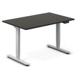 Ergoff Hæve-sænkebord DNA, Antracit 1200x800 mm 2-ben/Alugrå – Hæve/sænkeborde