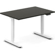 Ergoff Hæve-sænkebord DNA, Antracit 1200x800 mm 2-ben/Hvid – Hæve/sænkeborde