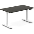 Ergoff Hæve-sænkebord DNA, Antracit 1400x800 mm 2-ben/Hvid – Hæve/sænkeborde